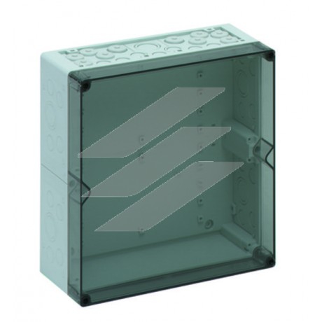 Корпус порожній AKL 2-t, (300х300х132мм), прозора кришка, IP65, Spelsberg